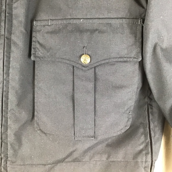 Fechheimer Ultra Mens Bomber Jacket NASA Astronaut Memorial Patch Fur Collar 40R - Picture 7 of 11